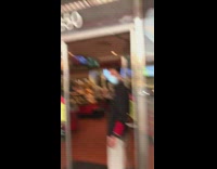 Collab DailyDoseOfInternet - Rainbow arch outside gas station after rain