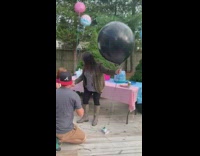 (DUPLICATE VIDEO) Collab KaleSaladIG Gender Reveal Fail
