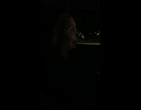 Grandma shimmies to explicit lyric rap song while driving