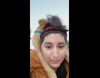 Dog piggyback ride owner can you get off