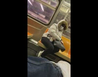 Lady upset passenger sits next to her 