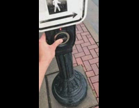 Collab BitchIG2 - Pressing crosswalk button that says wait