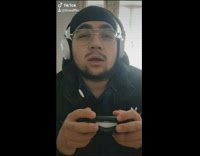 Random person joins ps4 party guy controller 