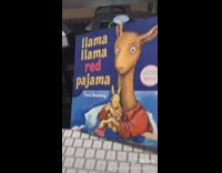 Llama red pajama rap childrens book