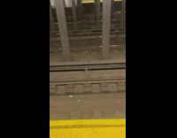 Knife found on train tracks 