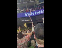 Audience Men Stack Plastic Cups so High