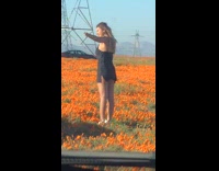 Woman black dress no panties windy photo shoot
NSFW