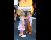 Toddlers vibing at the park 