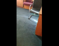 Sunlight moves inside the floor through the boat window