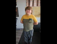 Boy struggles to say the word skeptical