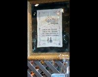 Sign at restaurant says come 