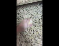 Guy drop tap rock sold bread table