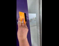 ClipsIG - Lady Pops Out Stuck Soap Water with Squeegee 