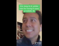 North korea zero coronavirus cases guy dances 