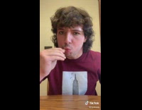 Collab BitchIG2 - Guy red shirt eats popsicle fast speed run