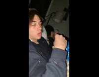 High guy thinks hes eating chips 