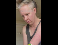 Collab BitchIG2 - Woman with her arm stuck inside of green pringles can