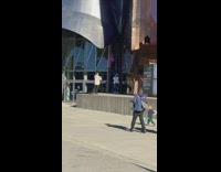 Woman in white winter jacket crossed arms pose
