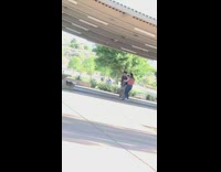 Four friends savage dance park picnic table 