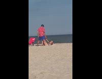 Girl eats watermelon red shirt guy pt. 2 
