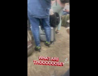 Person films another persons 600 dollar balenciaga crocs