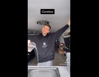 Guy shows how ex was created careless 