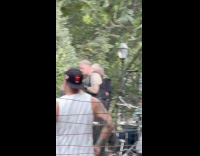 Sea Monster band live performance at park