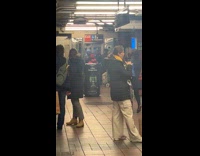 Elevator out of service with people inside