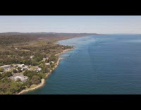 Time Lapse video of the drone flies at the beach