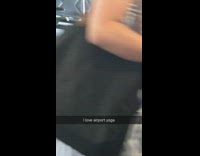 i love airport yoga