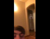 Guy does blanket magic trick fail