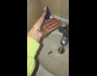 Collab KaleSaladIG - Bathroom In Frat House