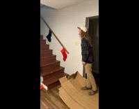 Skeleton bruh im dead joke down stairs