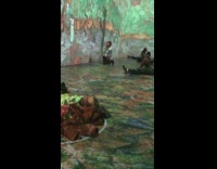 Girl white long sleeves van gogh exhibit part 1