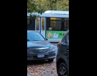 Squidward seen crossing pedestrian in Brooklyn NYC