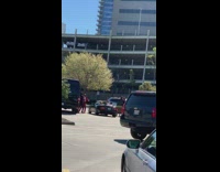 Guy dance above black van music video