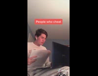 Types of people online classes cheat 