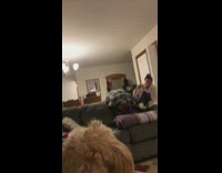 Daughter hides in closet and scares mom