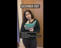 Girl breaks resolutions by january second 