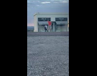 Collab IITW - Woman Prada Handbag photo shoot outside store