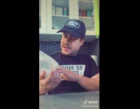 Man opens a bag of fart from 2016