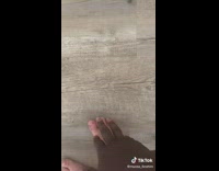 Guy drops item then shows difference in skin color 