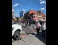 Collab WINY - Spiderman crossed arms stare at police street