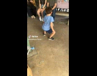 ClipsIG - Boy Kid Dance and Twerk at Easter Family Reunion