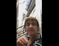 Karen gets mad about lesbian couple subway