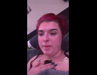 Woman giving PSA about hamsters and weather 