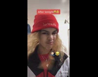 Guy ties yellow bandana to neck 