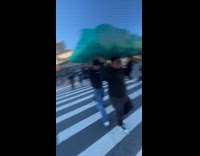 Collab WINY - Three men carries mattress while crossing on street