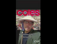Guy teaches Vietnamese accent with Australian stores 
