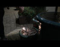 Sparklers stay lit even when dipped in water